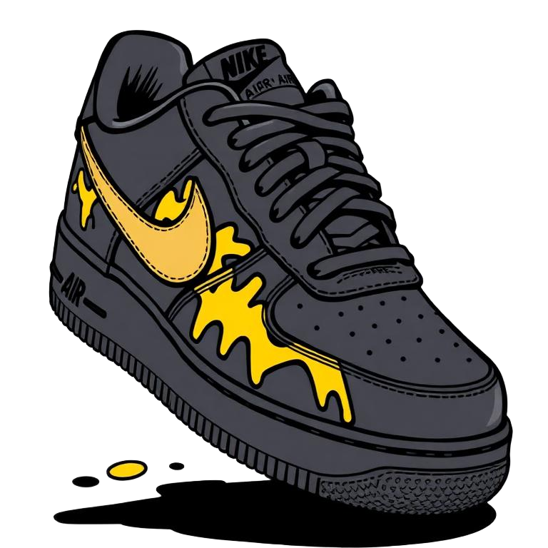 Custom Nike Air Force 1 sneaker